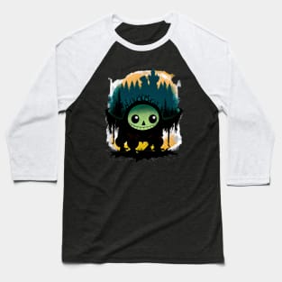 Cute Critter Capers Unfold Baseball T-Shirt